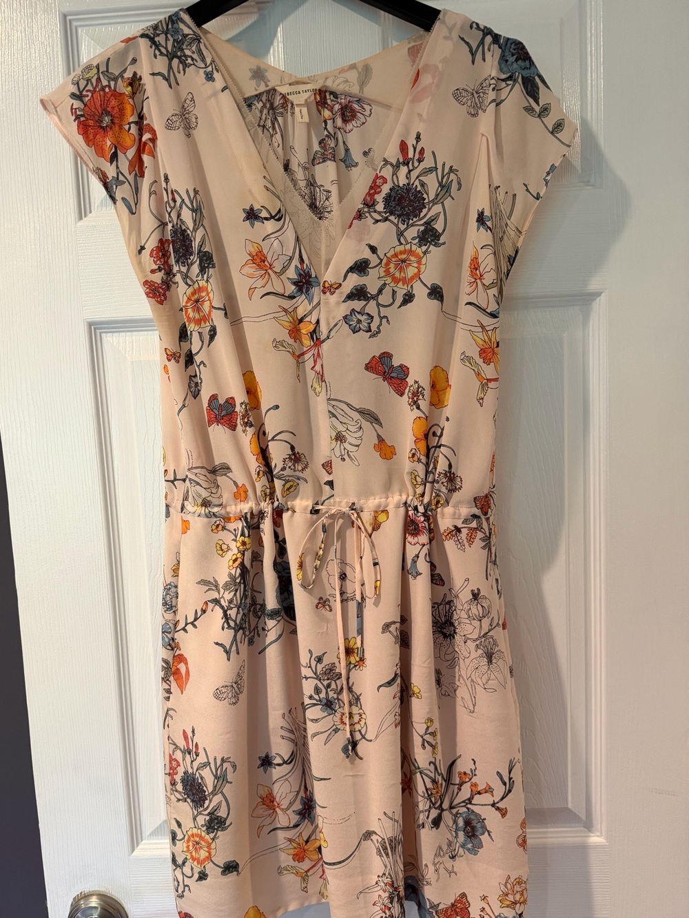 Rebecca Taylor Chiffon Butterfly Dress - Size L
